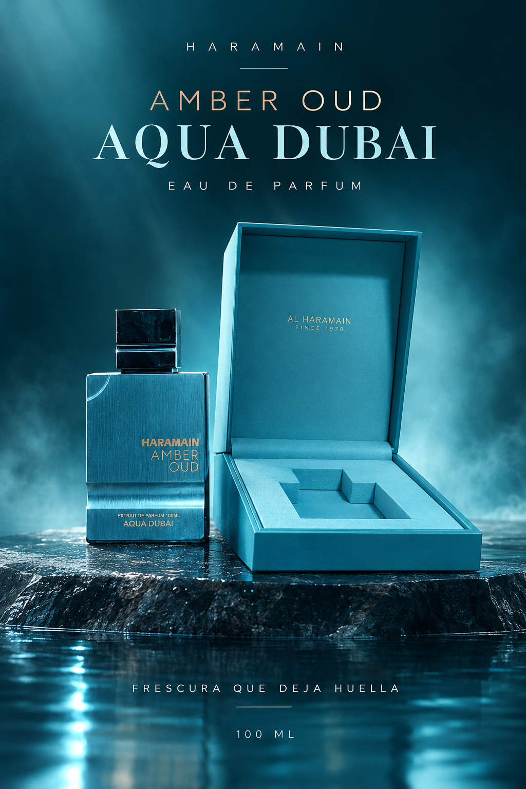 Haramain amber oud Aqua Dubai