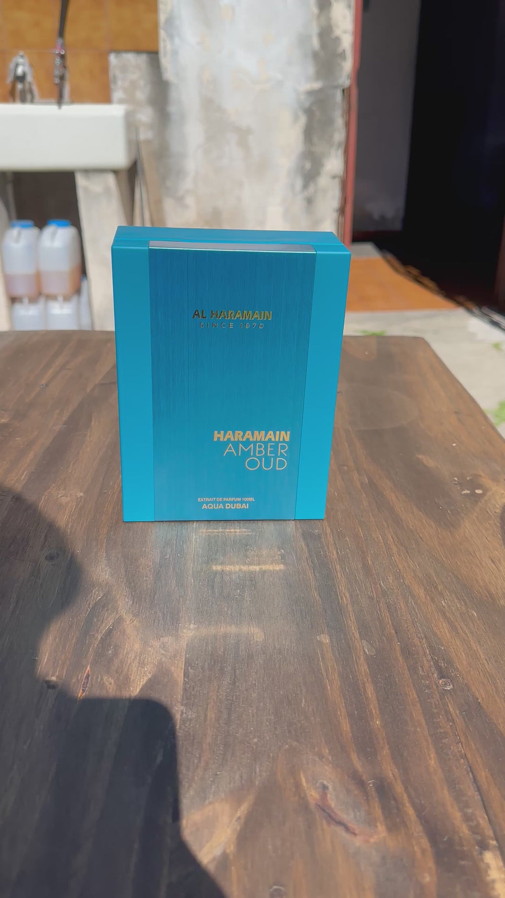 Haramain amber oud Aqua Dubai